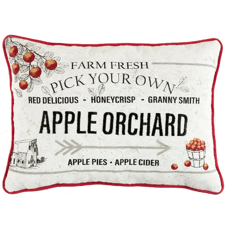 Apple Orchard Decorative Pillow