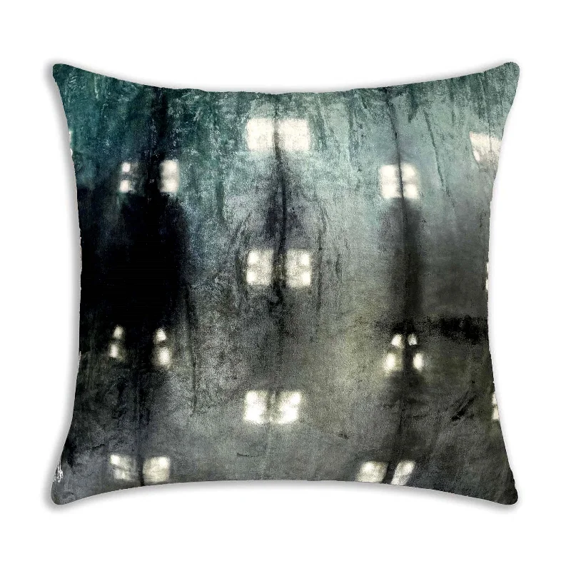 Boheme Black and Ivory Pillow