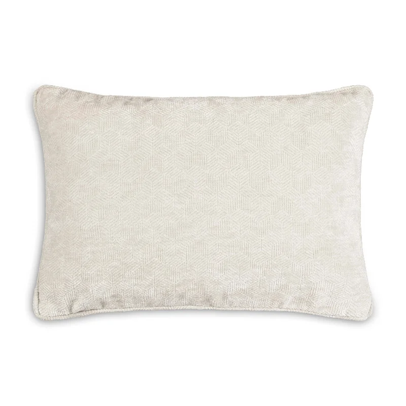 Castle Hill Boone Ivory Lumbar Pillow