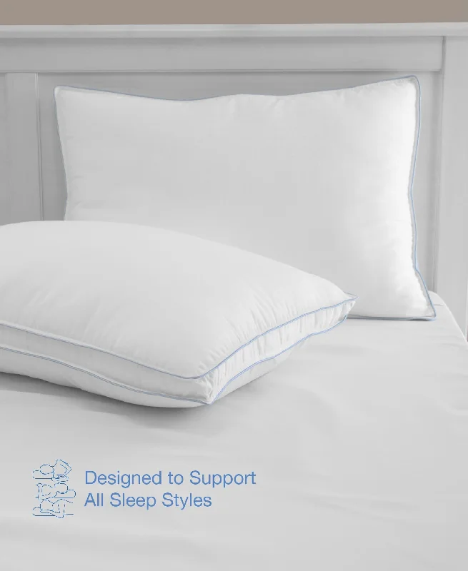 Cool Fusion Firm Density Bed Pillow with Cooling Gel Beads