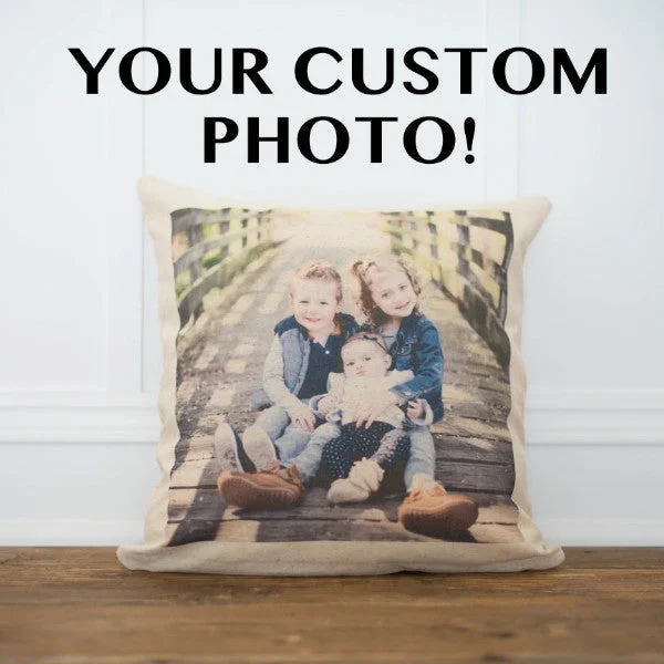 Custom Photo Pillow Cover