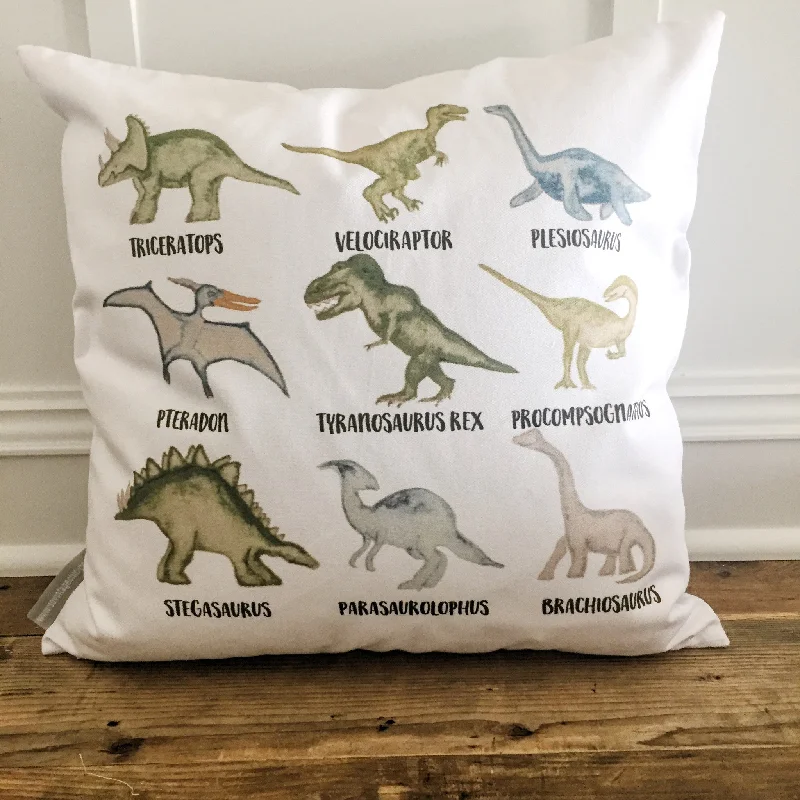 Dinosaur Pillow Cover