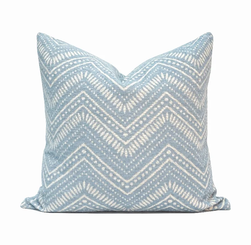 Sahara Chenille Jacquard Throw Pillow Cover | 20" x 20"