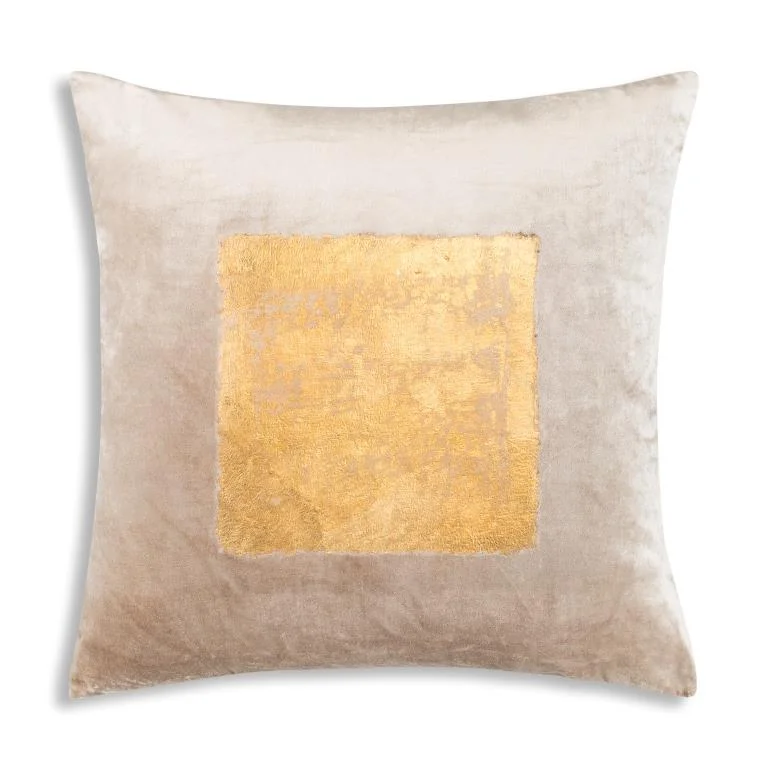 Verona Gold Velvet Pillow