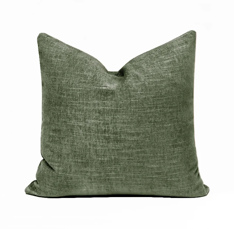 Vidara Chenille Throw Pillow Cover | 20" x 20"