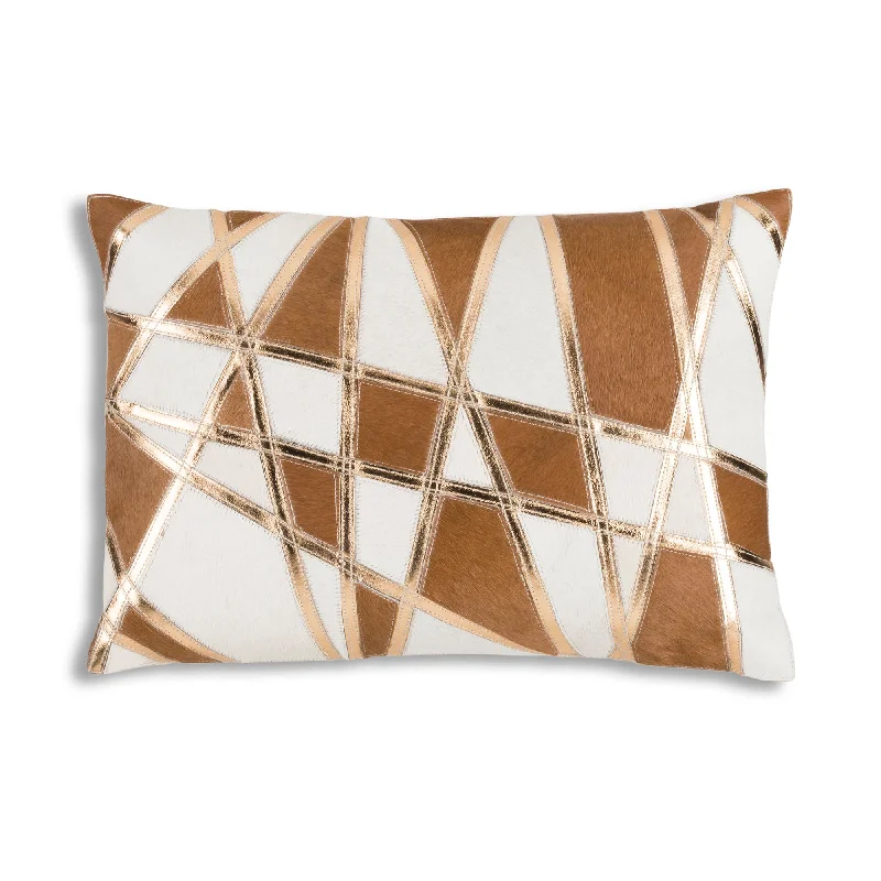 Zeke Gold Lumbar Pillow