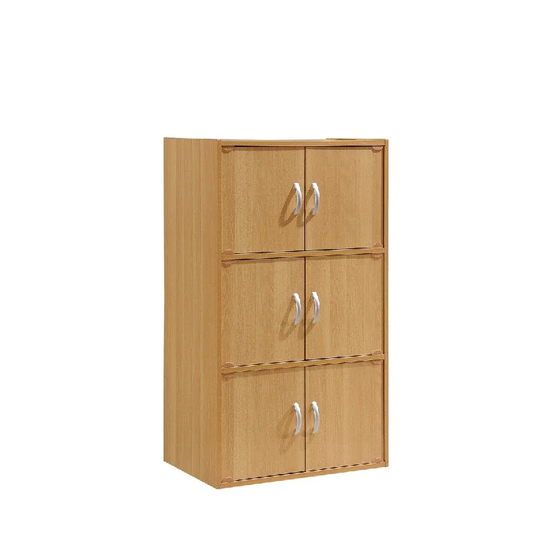 6-Door Cabinet, Multiple Colors