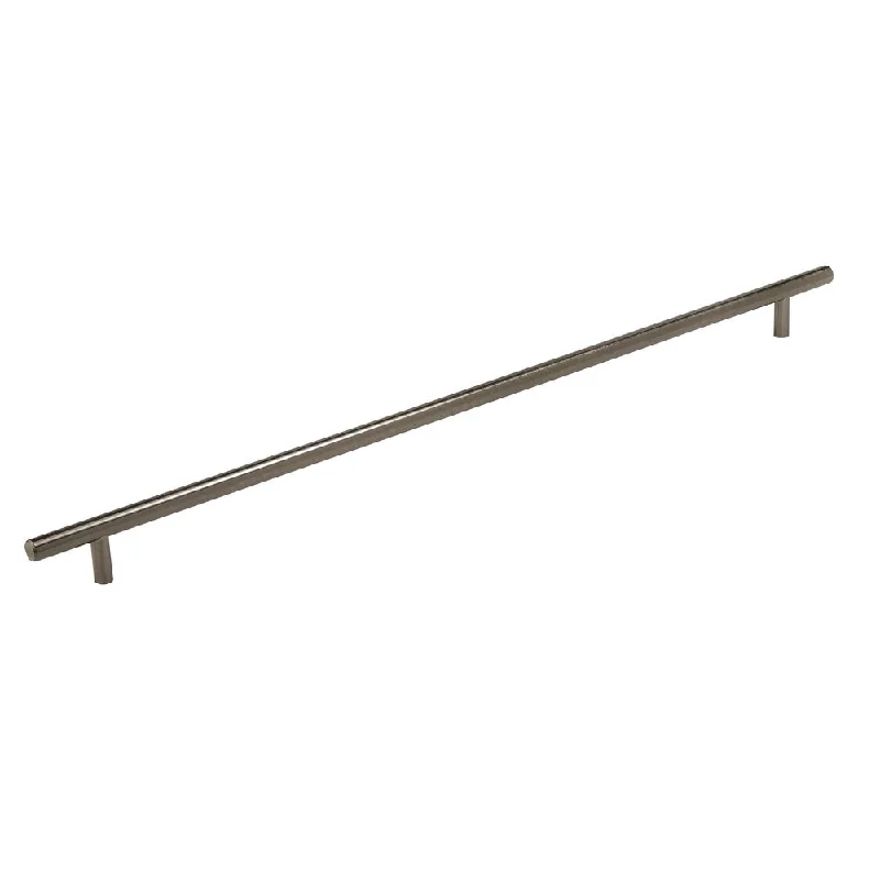 Amerock Cabinet Bar Pulls 18-7/8 in Center-to-Center handle in Gunmetal