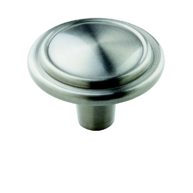 Amerock Traditional 1.25-Inch Satin Nickel Cabinet Knob (Pack of 5)