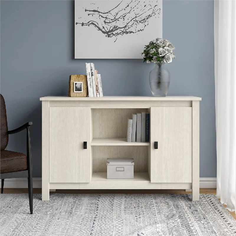 Anna Storage Cabinet, Ivory Oak