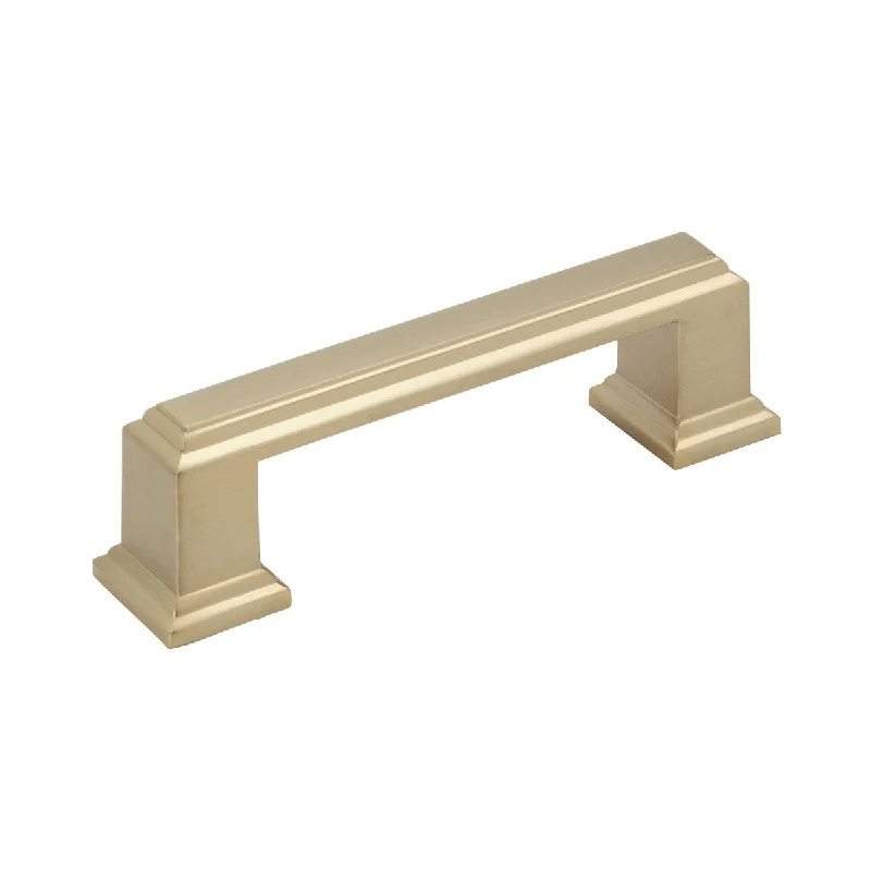 Appoint 3 in (76 mm) Center-to-Center Golden Champagne Cabinet Pull