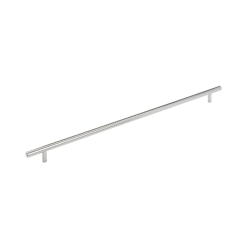 Bar Pulls 18-7/8 in (480 mm) Center-to-Center Polished Chrome Cabinet Pull - 18.875