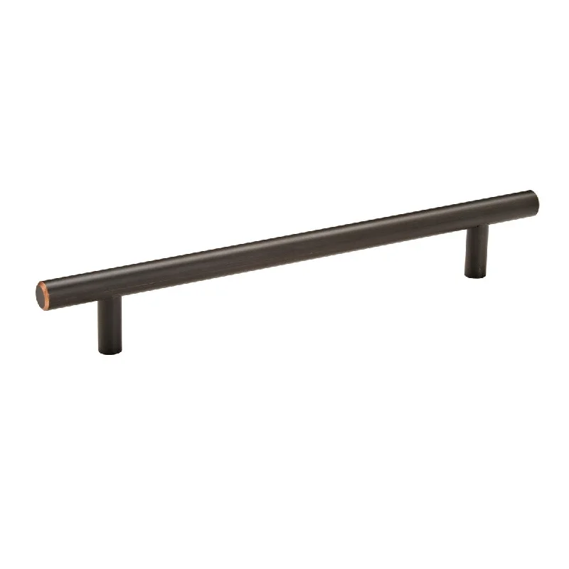 Bar Pulls 7 in (178 mm) Center-to-Center Oil-Rubbed Bronze Cabinet Pull - 10 Pack