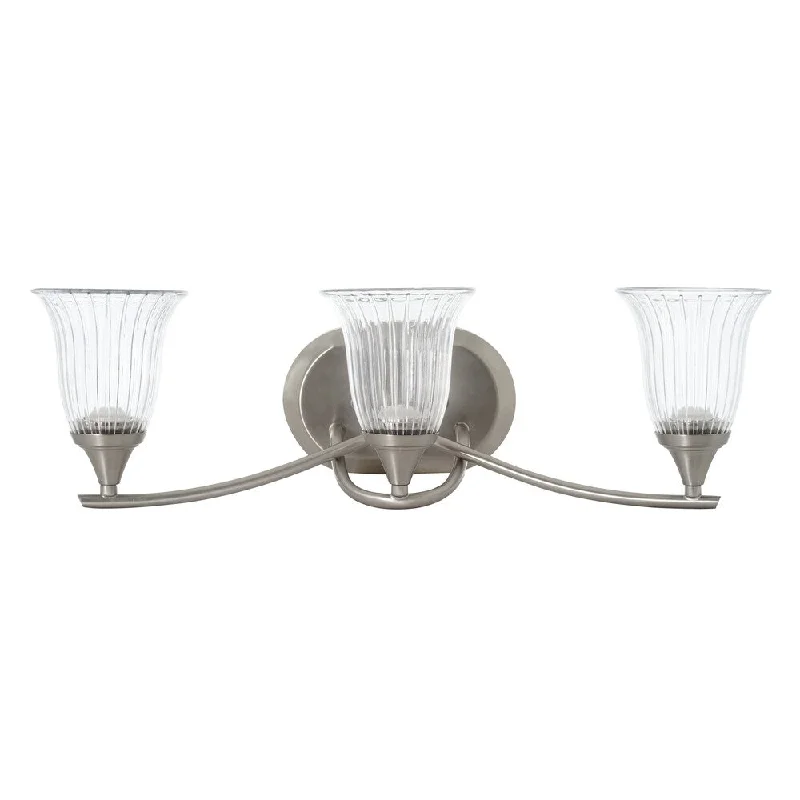 Catalina Lighting 3-Light Bath Vanity, LED Bulbs, 7", 20657-002 - N/A