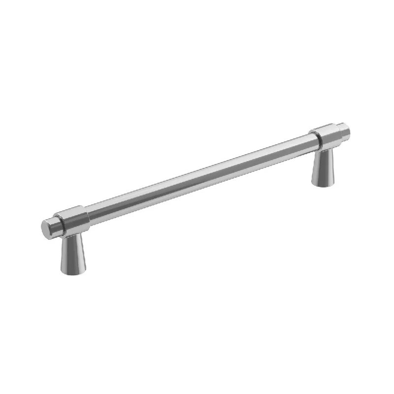 Destine 6-5/16 in (160 mm) Center-to-Center Polished Chrome Cabinet Pull - 6.3125