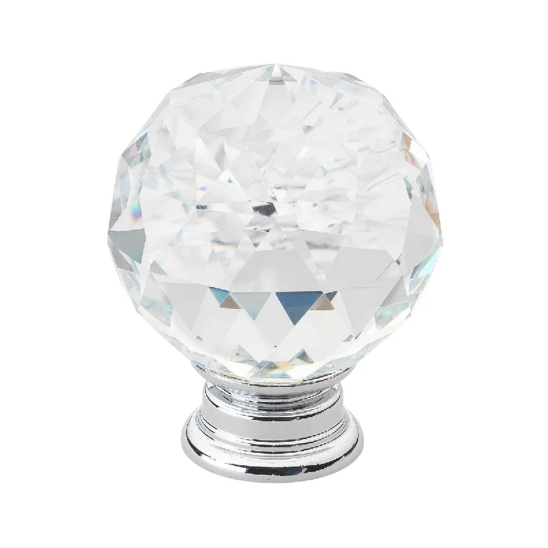 GlideRite 1.57-inch Clear K9 Crystal Cabinet Knobs (Pack of 10)