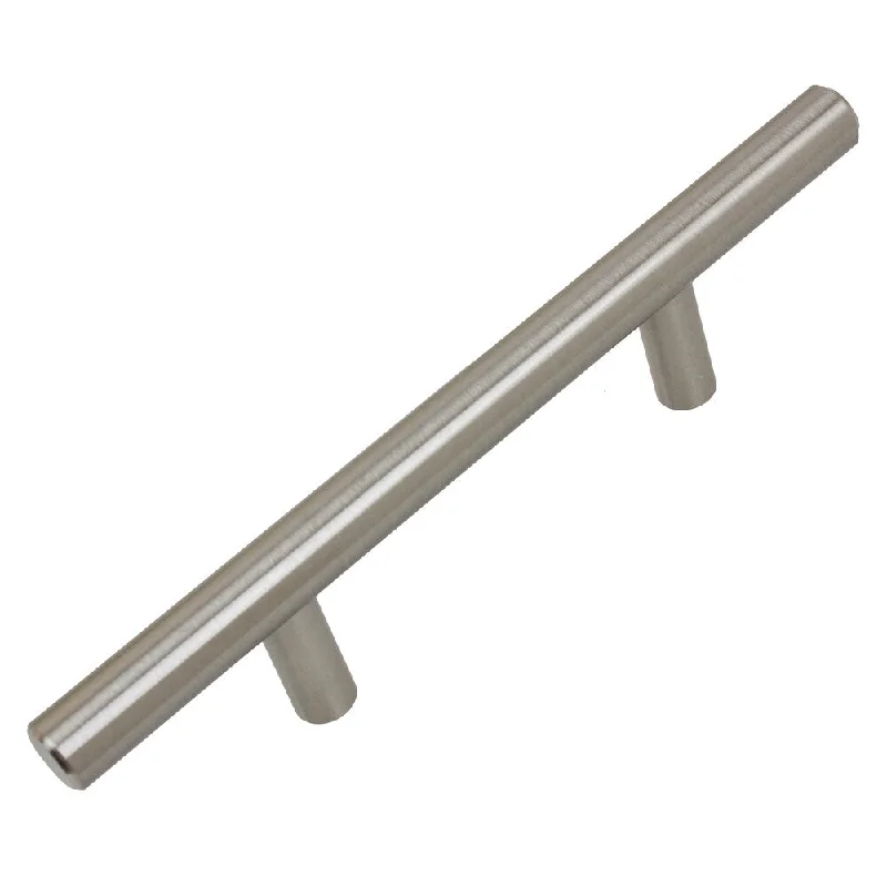 GlideRite 3-inch Center Stainless Steel Cabinet Handle (Pack of 10)