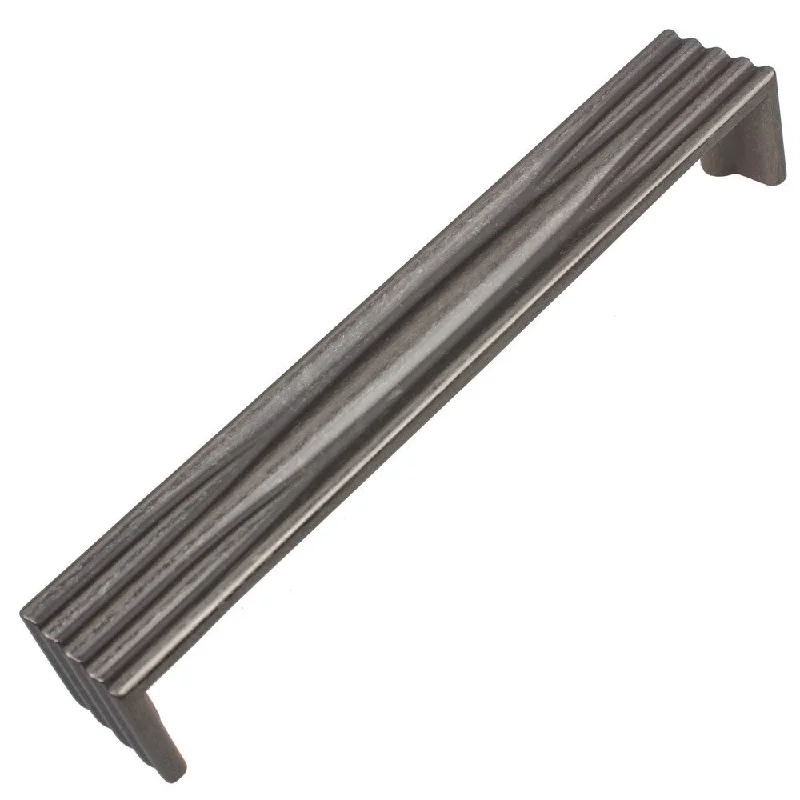 GlideRite 6-5/16 in. CC Aged Pewter Modern Cabinet Pulls (Pack of 10 or 25)