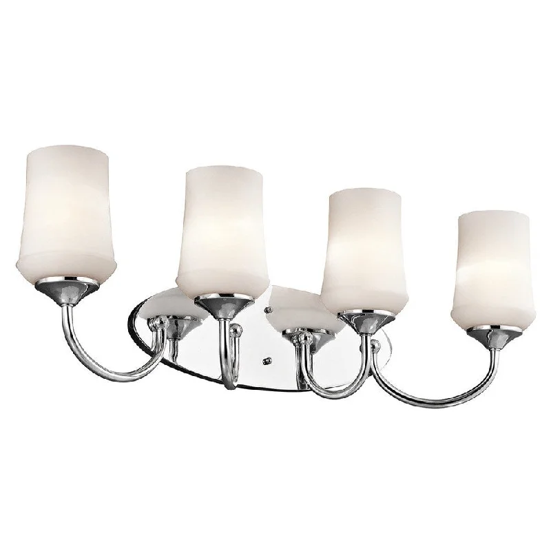 Kichler Lighting Aubrey 4-light Chrome Bath Vanity Light