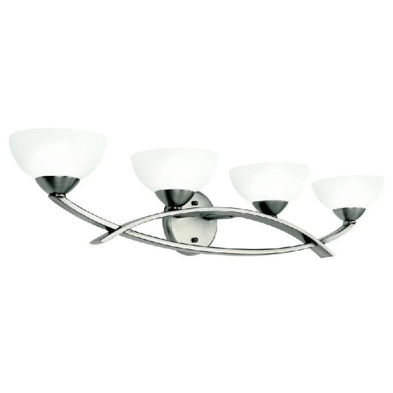 Kichler Lighting Bellamy Collection 4-light Antique Pewter Bath/Vanity Light