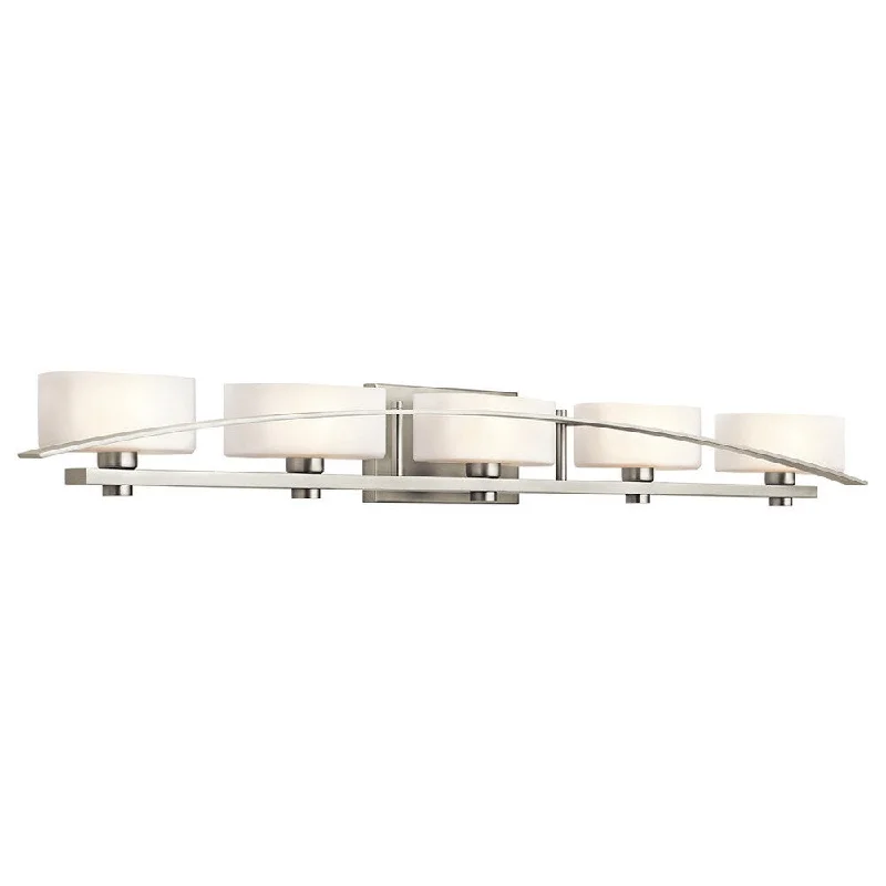 Kichler Lighting Suspension Collection 5-light Brushed Nickel Bath/Vanity Light