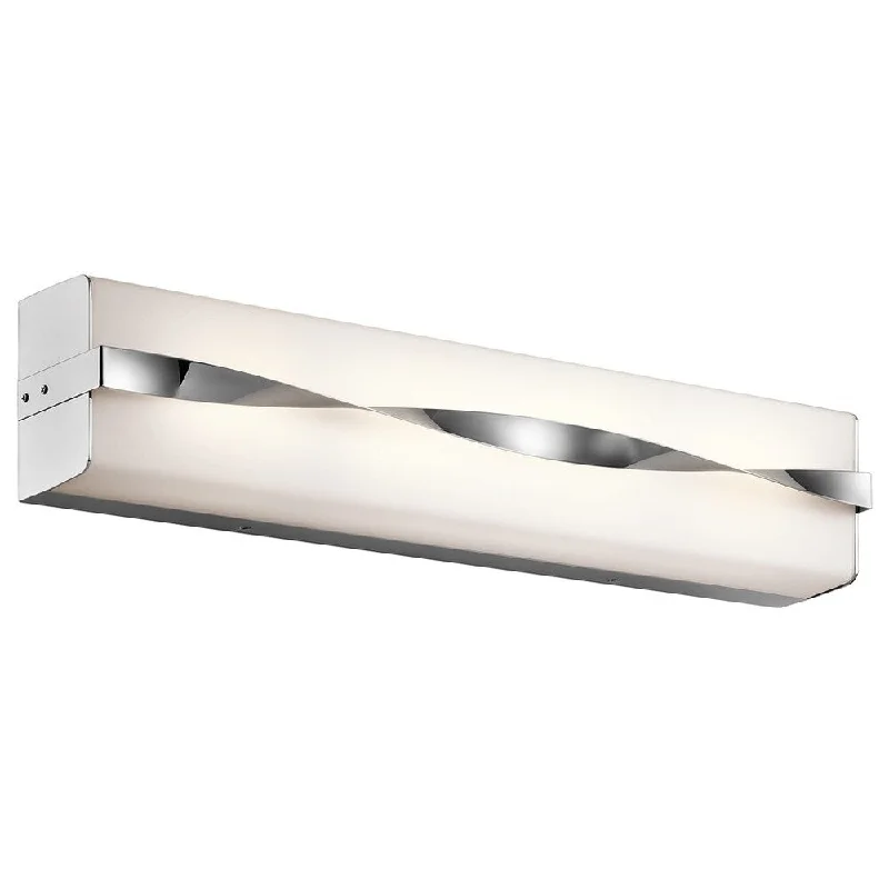 Kichler Lighting Tori Collection 24-inch Chrome LED Linear Bath/Vanity Light