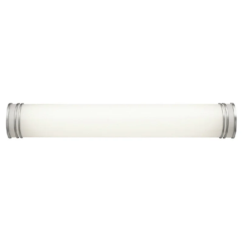 Kichler Lighting Utilitarian 2-light, 37-inch White Linear Fluorescent Bath/Vanity Light