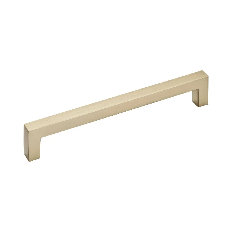 Monument 6-5/16 in (160 mm) Center-to-Center Golden Champagne Cabinet Pull - Golden Champagne - 6.313