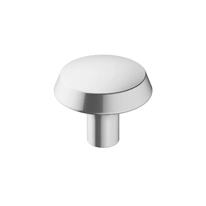 Premise 1-1/4 in (32 mm) Diameter Polished Chrome Cabinet Knob - 1.25