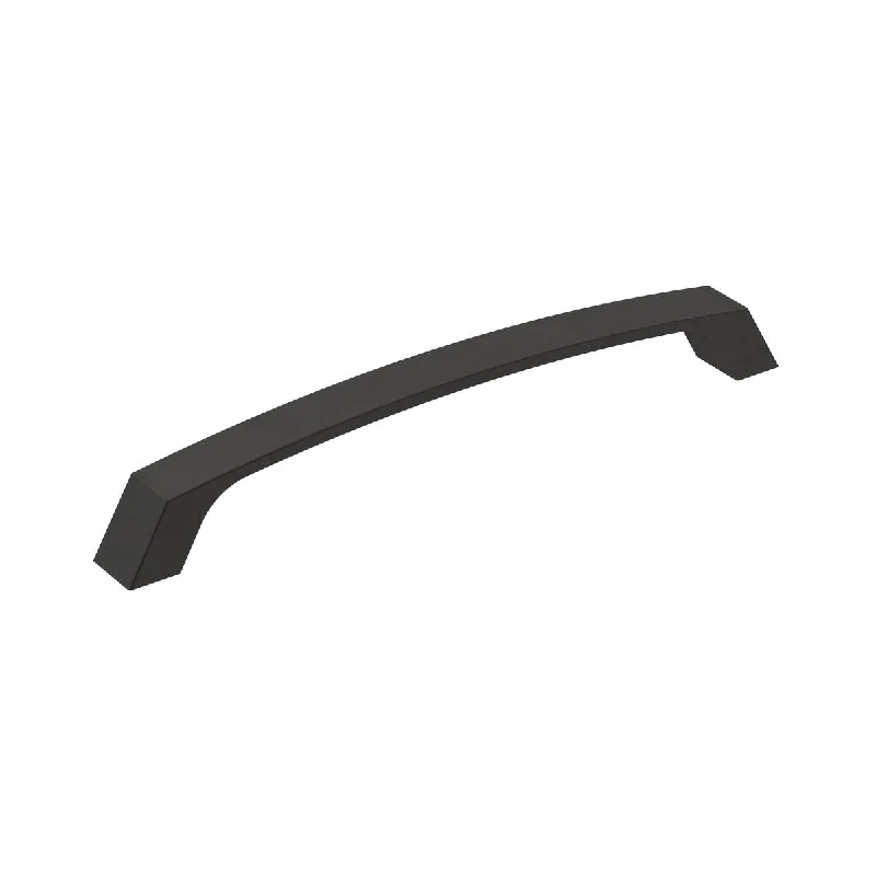 Premise 6-5/16 in (160 mm) Center-to-Center Matte Black Cabinet Pull - 6.3125