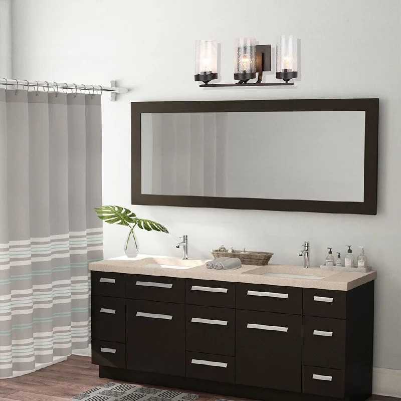 Relyn 3 Light Vanity Lighting in Imperial Dark Brown - Imperial Dark Brown