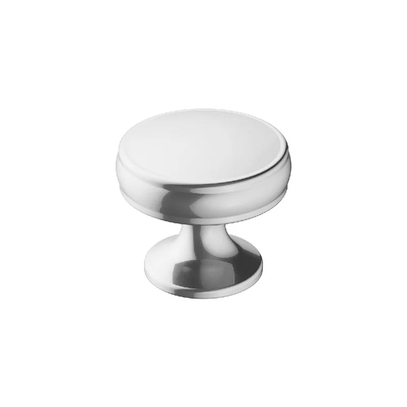 Renown 1-1/4 in (32 mm) Diameter Polished Chrome Cabinet Knob - 1.25