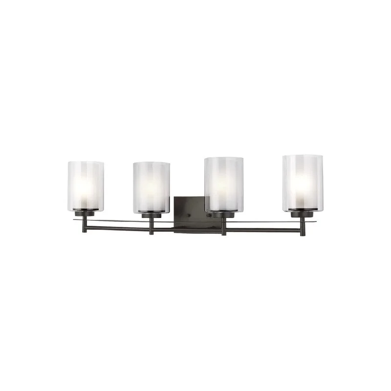 Sea Gull Elmwood Park 4-light LED Convertible Vanity Fixture