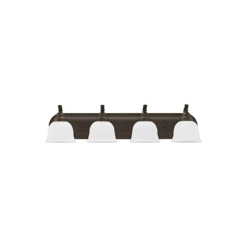 Sea Gull Wheaton Heirloom Bronze 4-light Vanity Fixture