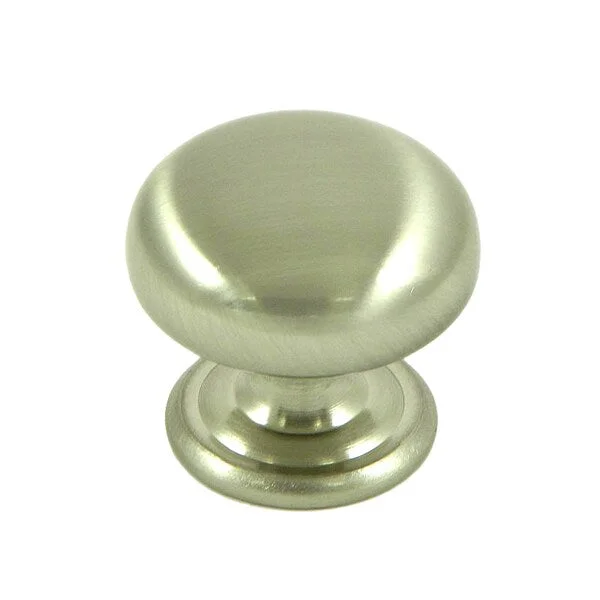 Stone Mill Hardware 'Caroline' Satin Nickel Cabinet Knobs (Pack of 5)