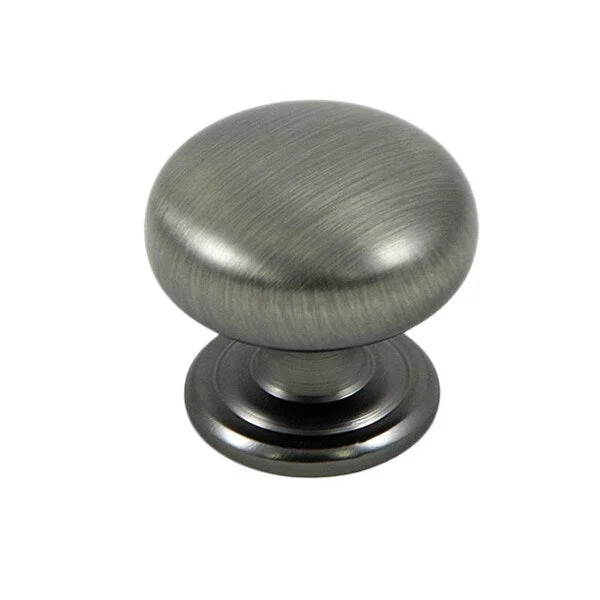 Stone Mill Hardware 'Caroline' Weathered Nickel Cabinet Knobs (Pack of 5)