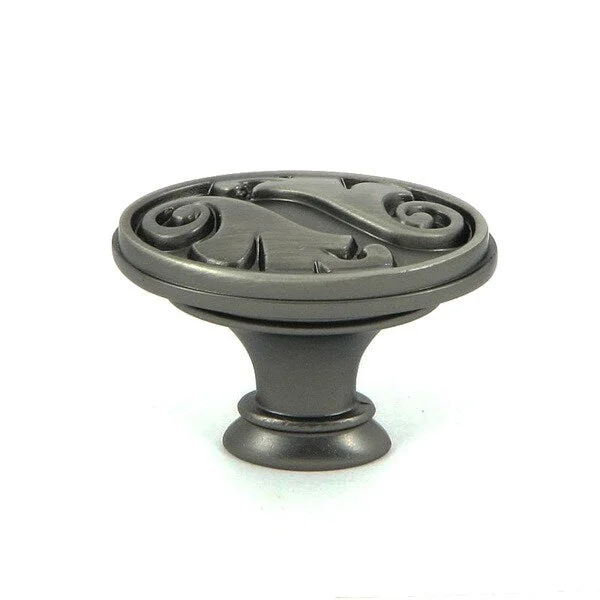 Stone Mill Hardware Oakley Weathered Nickel Cabinet Knobs (Case of 25)