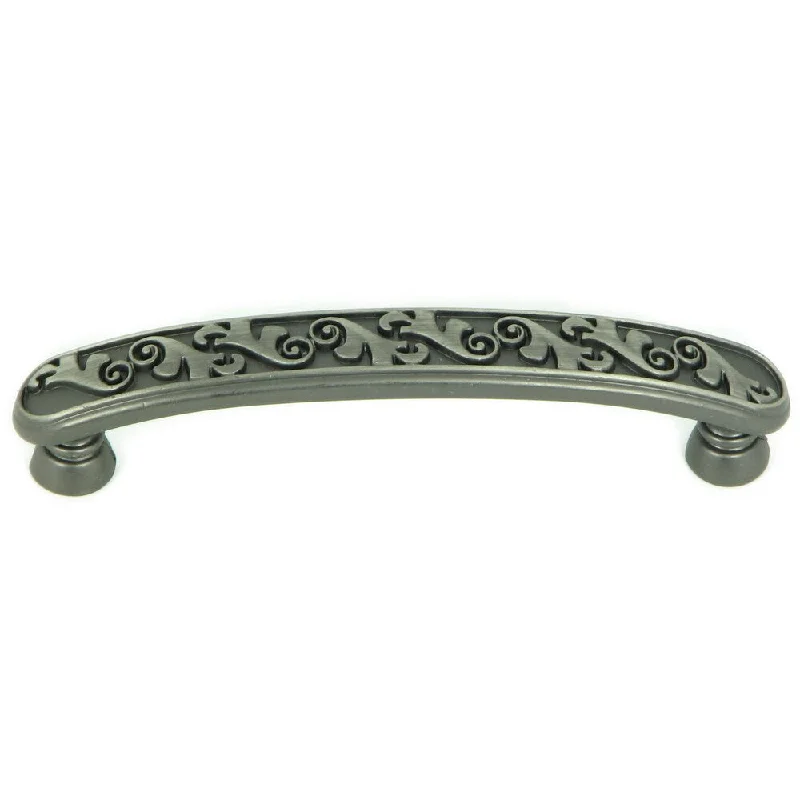 Stone Mill Hardware Oakley Weathered Nickel Cabinet Pull (Pack of 5) - Weathered Nickel