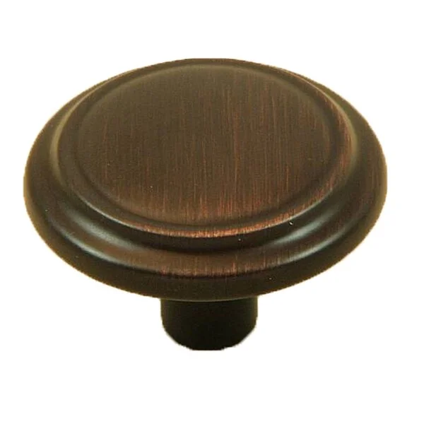 Stone Mill Hardware Oil Rubbed Bronze Sidney Cabinet Knobs (Set of 5)