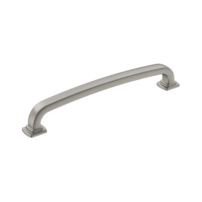 Surpass 6-5/16 in (160 mm) Center-to-Center Satin Nickel Cabinet Pull - 6.3125