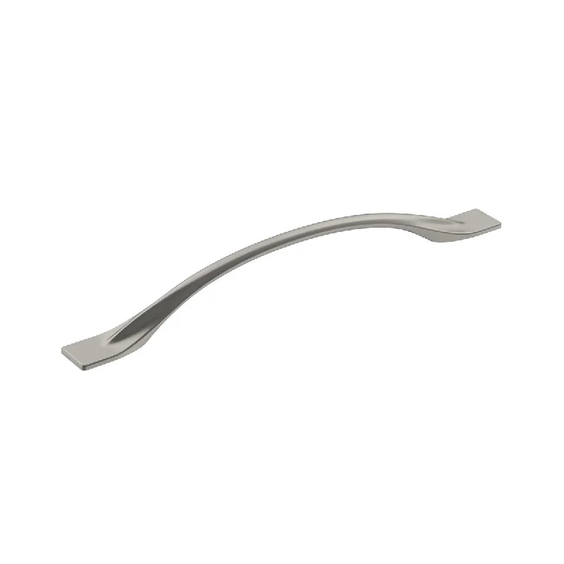 Uprise 7-9/16 in (192 mm) Center-to-Center Satin Nickel Cabinet Pull - 7.5625