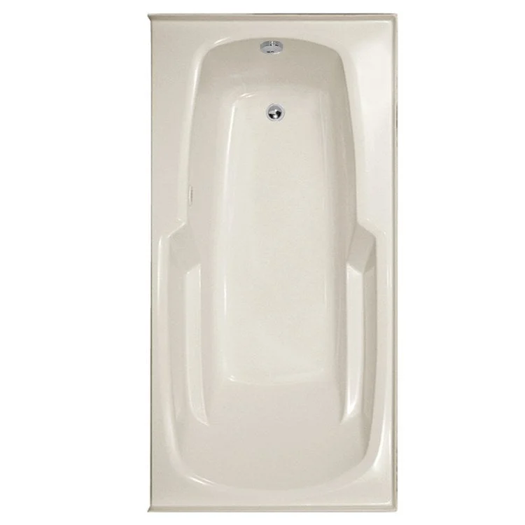 Whirlpool Tub Designer Collection Entre 60 x 32 x 18 Inch Drop-In Left Hand Drain White Rectangle