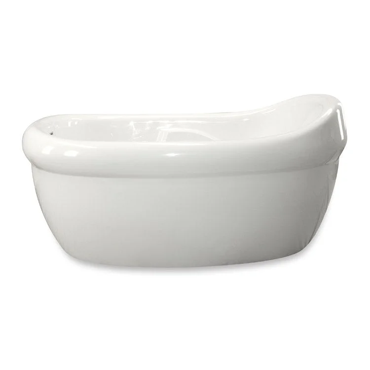 Whirlpool Tub Designer Collection Jacqueline 66 x 40 x 24 Inch Freestanding White