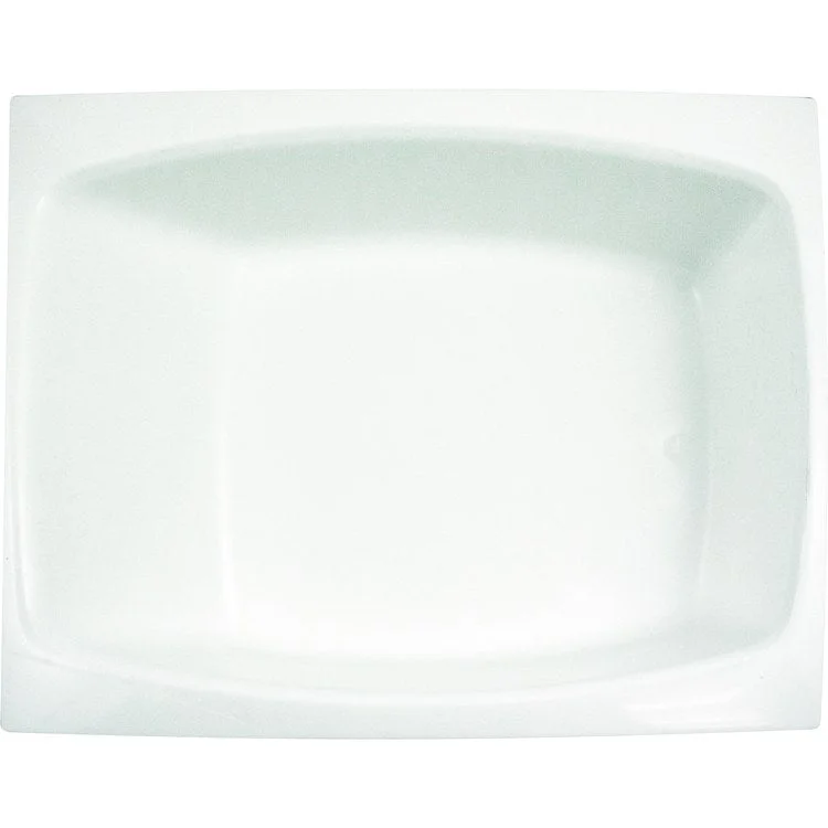 Whirlpool Tub Ston Collection Sapphire 41 x 28 x 20 Inch Drop-In End Drain Biscuit Rectangle