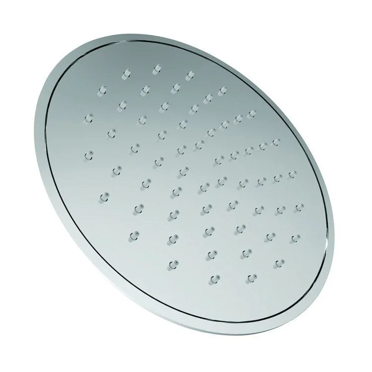 Showerhead Newport Bath 1 Function Ceiling Mount Polished Brass Uncoated Living 8-15/16 Inch 1.8 Gallons per Minute Rainfall