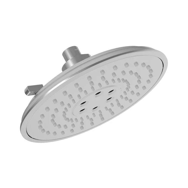 Showerhead Newport Bath 3 Function Aged Brass 8-2/5 Inch 1.8 Gallons per Minute Stream/Luxnetic Wave/Pause