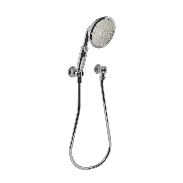 Handshower Set Tub and Shower Traditional Polished Brass Uncoated Living 3 Function 1.8 Gallons per Minute