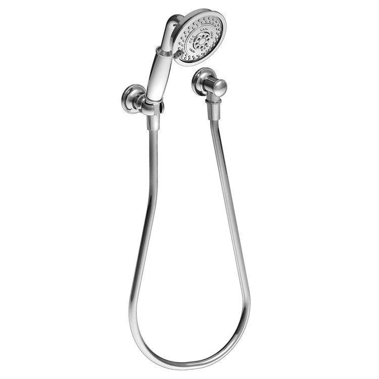 Handshower Set Tub and Shower Traditional Satin Brass PVD 3 Function 1.8 Gallons per Minute