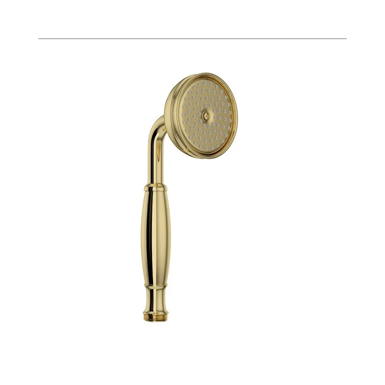 Handshower Anti-Calcium Unlacquered Brass 1 Function 2 Gallons per Minute