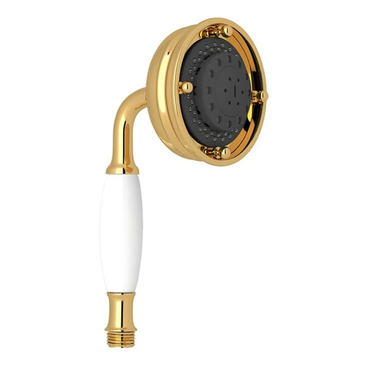 Handshower Classic with Resin Handle Italian Brass 3 Function 2 Gallons per Minute